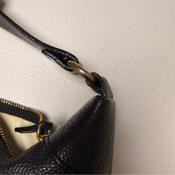 Quince Black Leather Hobo Bag - Picture 9 of 10